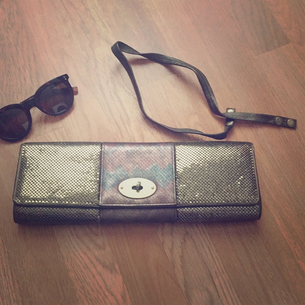 Whiting Davis Sequin clutch